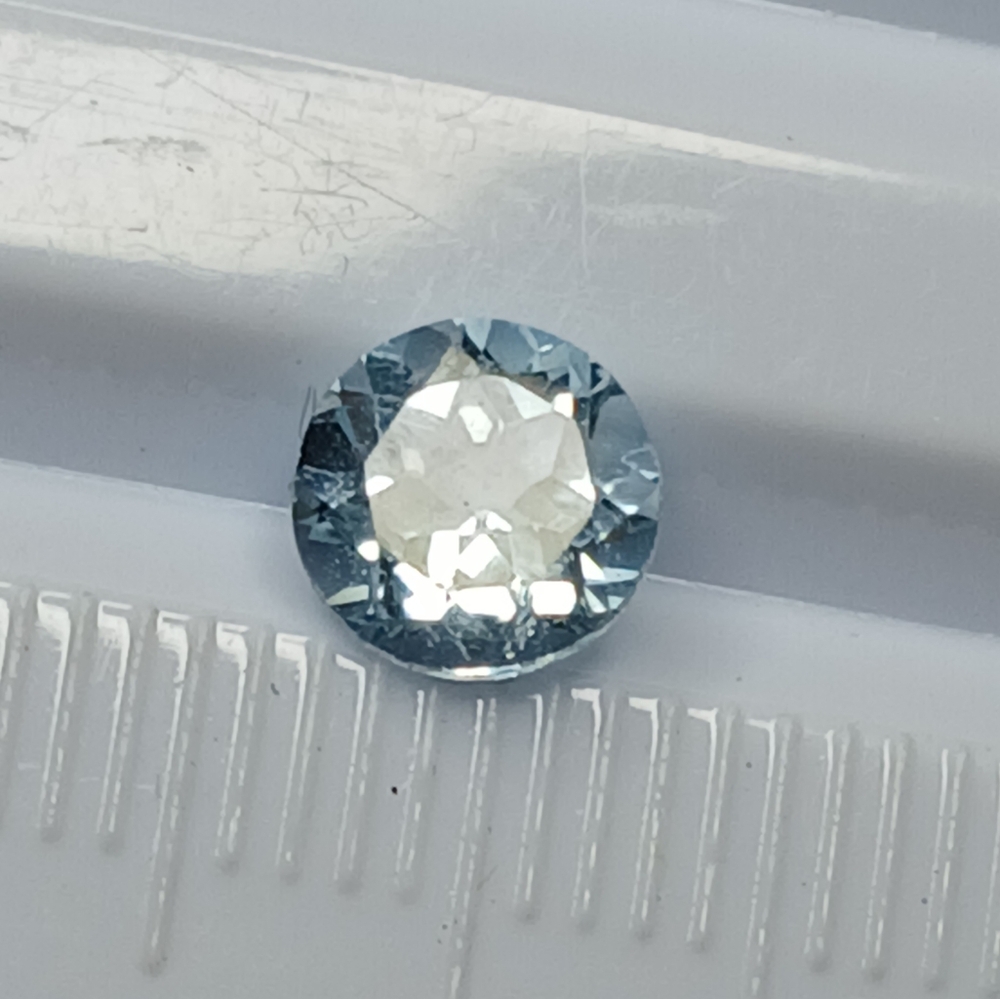 Round Sky Blue Topaz Gemstone 6mm